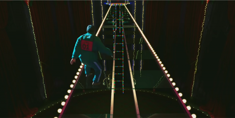 Squid Game Recap: Glass Stepping Stones - TVovermind Holographic Arcade Games: Stepping Into the Future